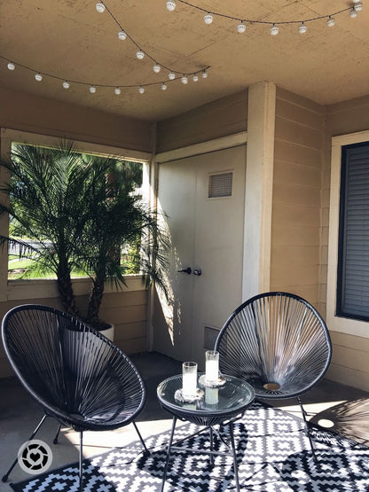 Set Acapulco PVC — 2 Sillones + Mesa