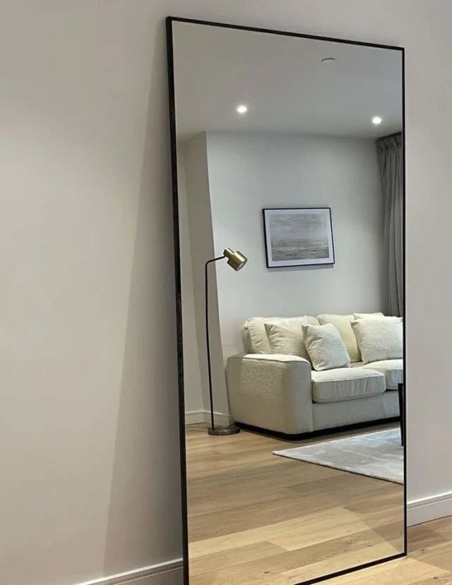 Espejo Hierro Rectangular — Vista en recibidor