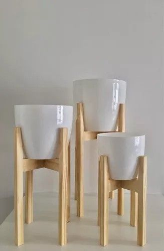 Porta Macetas — Set x3