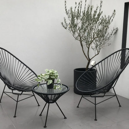 Set Acapulco PVC — 2 Sillones + Mesa
